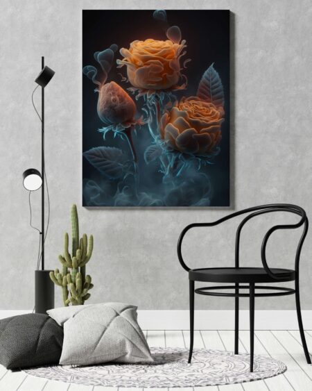 Elegant Canvas Wall Art for Stylish Living Rooms