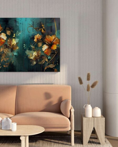 Elegant Canvas Wall Decor for Living Room & Office