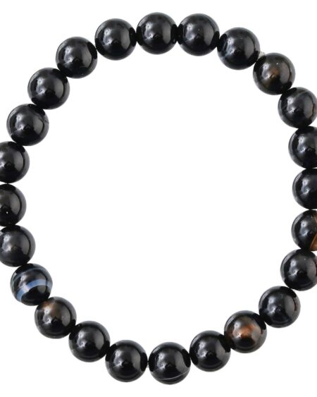 Sulemani Bracelet for Women Men's Gifts - Protection Healing Crystal Bracelet - 8mm Gemstone Beaded Adjustable